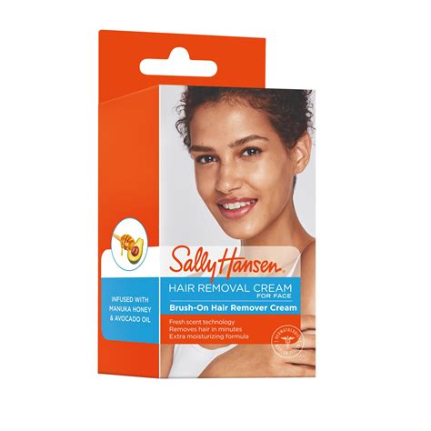 sally hansen brush on hair remover for face|Hair Removal